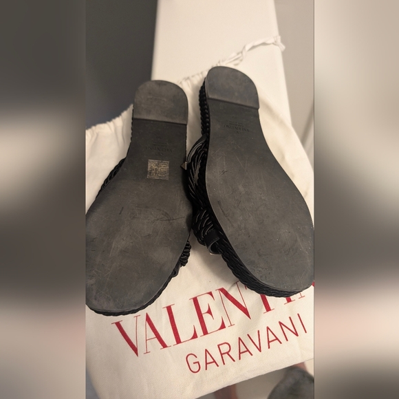 Valentino Garavani Wedge Sandals - Picture 4 of 7